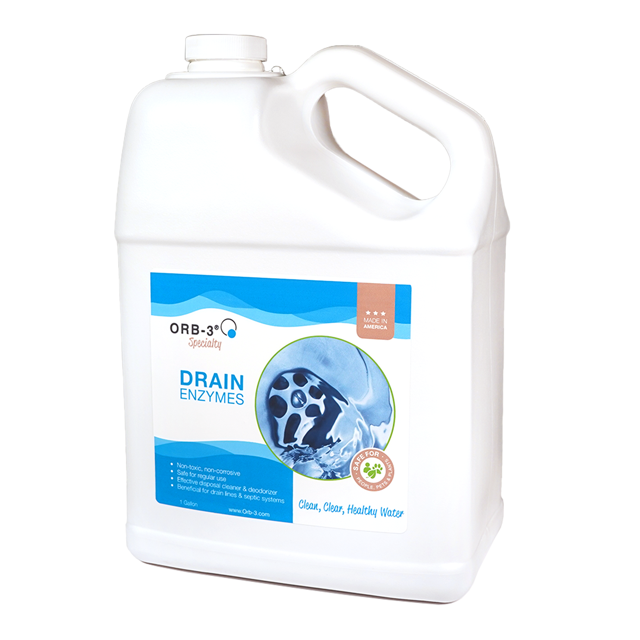 Orb-3 Drain Enzymes Gallon