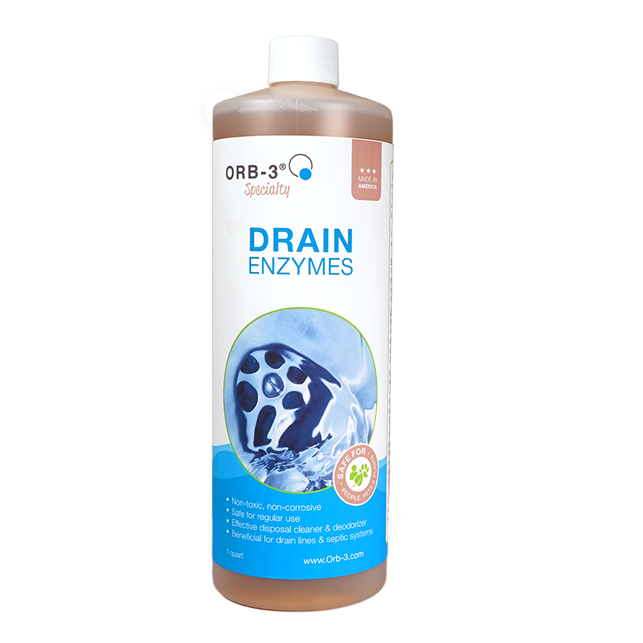 Orb-3 Drain Enzymes Quart