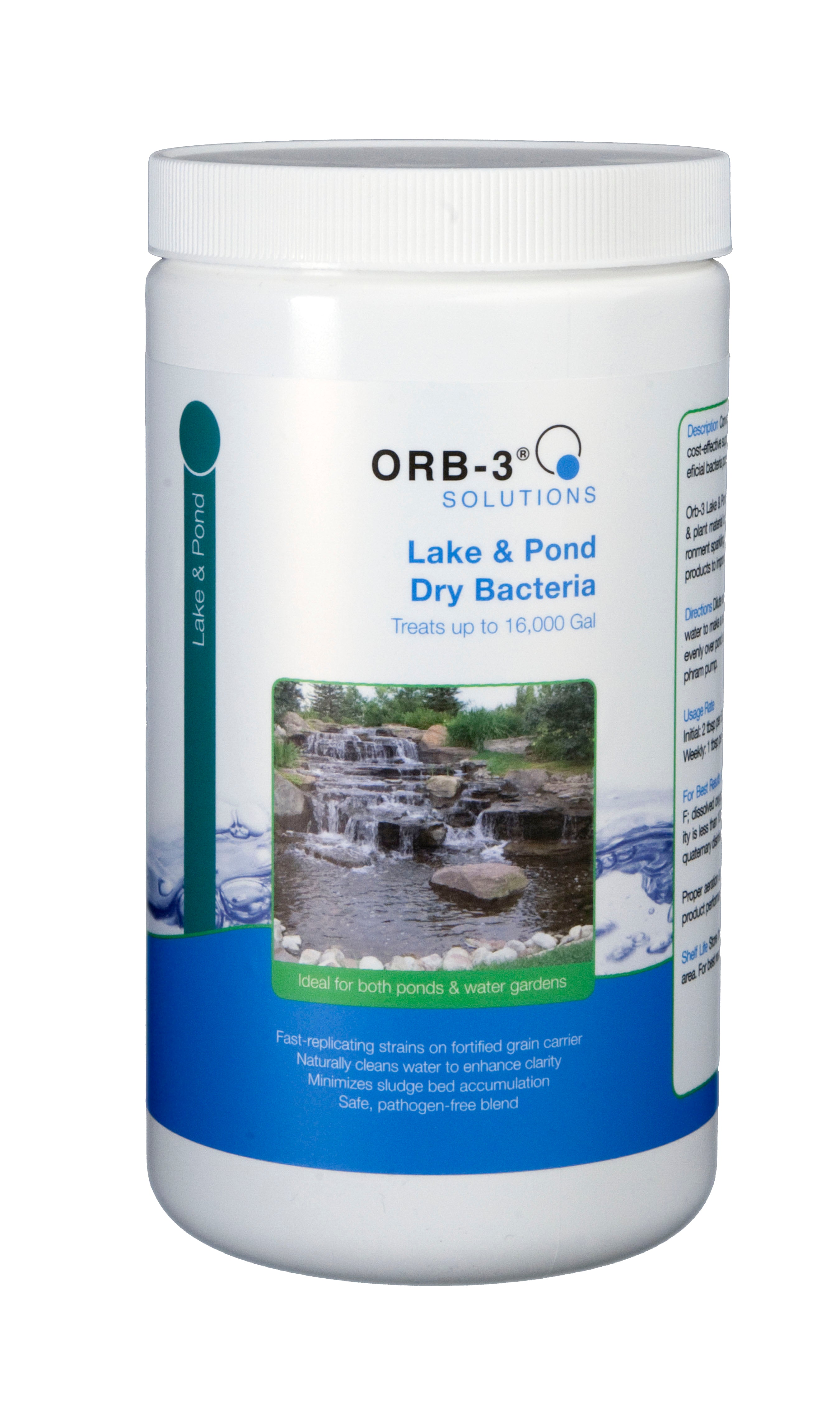 Orb-3 Lake & Pond Dry Bacteria